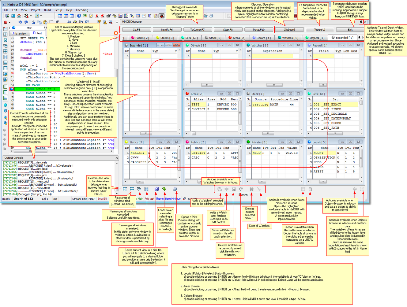  A pictorial portrayal of ui components.  